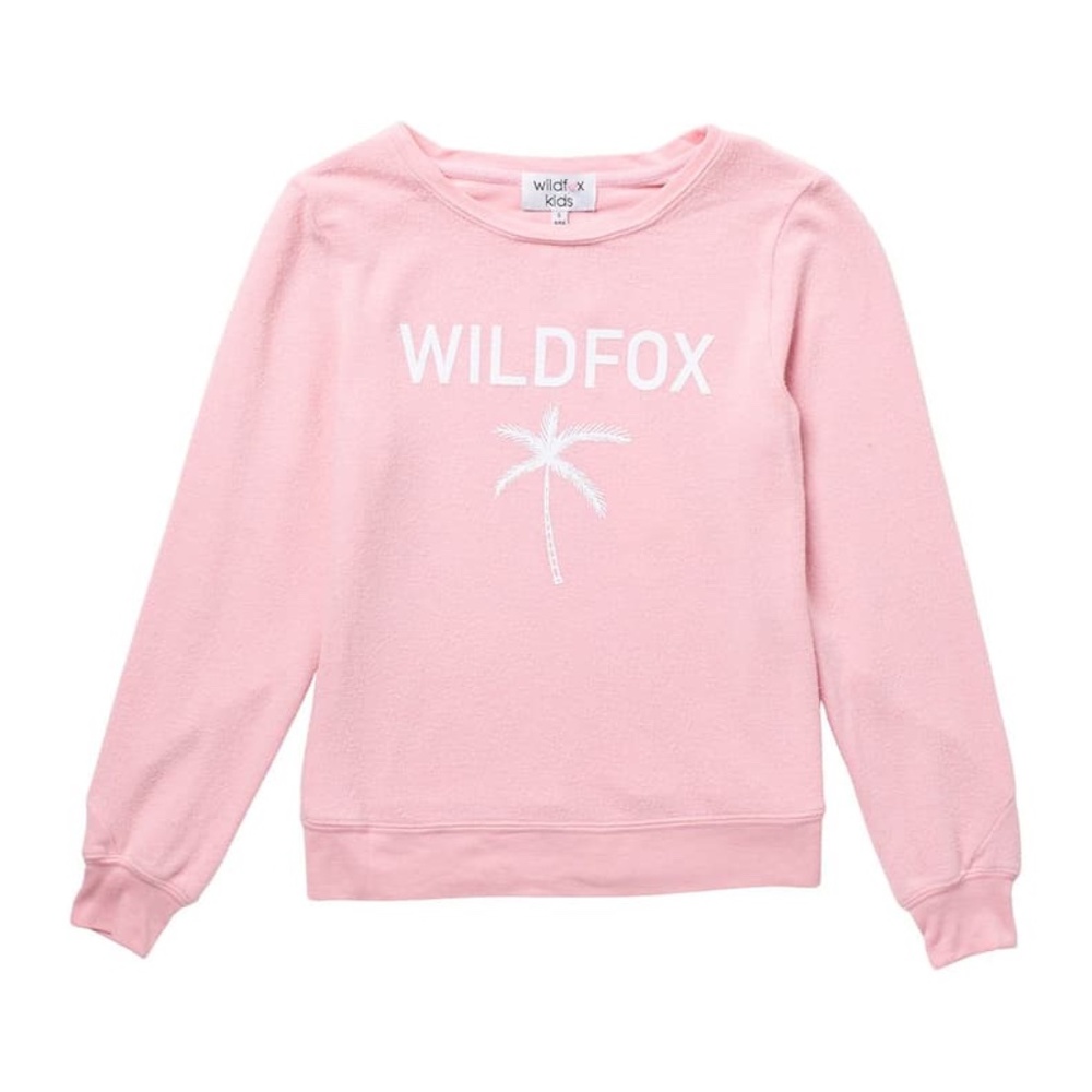 Wildfox  Palm Tree Logo Kids Sweatshirt